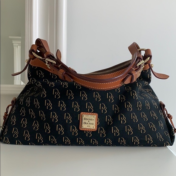 Dooney & Bourke Handbags - DOONEY & BOURKE LOGO SATCHEL